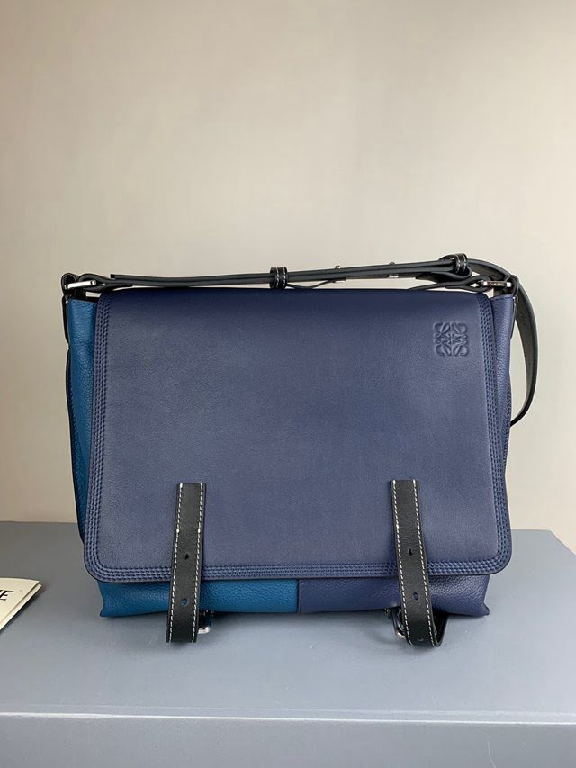 LOEWE包包 羅意威小號Military Messenger信差包 羅意威男士斜挎郵差包 36034  tcl1059