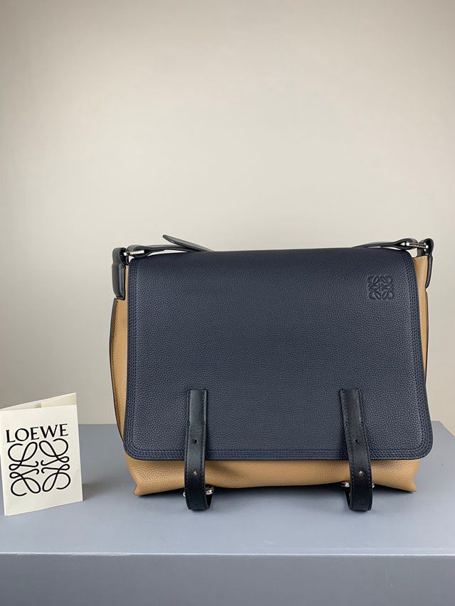 LOEWE包包 羅意威小號Military Messenger信差包 羅意威男士斜挎郵差包 36034  tcl1061