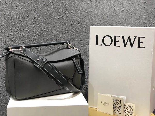 LOEWE包包 羅意威中號Puzzle拼接手提斜挎包 10171  tcl1117