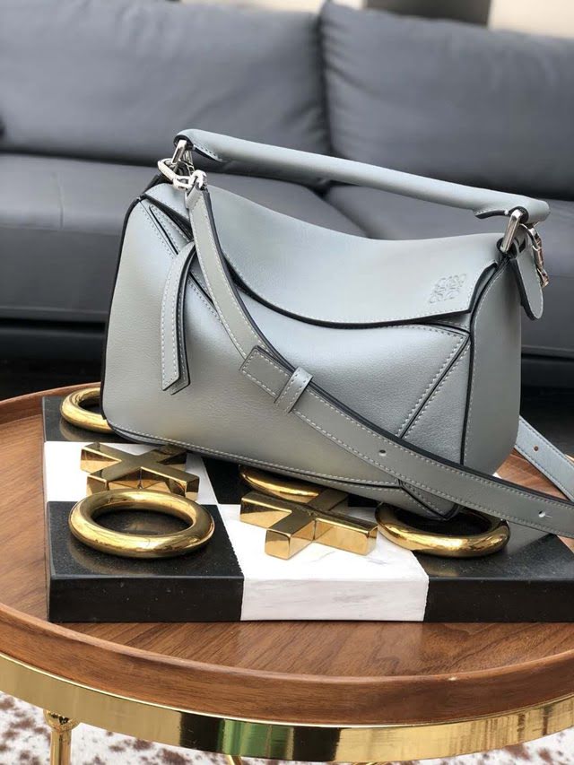 LOEWE經典爆款包包 羅意威小號Puzzle拼接手提斜挎包 10172  tcl1199