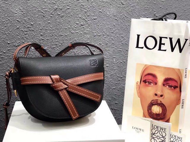 LOEWE包包 羅意威小號Gate手袋 LOEWE馬鞍包 10183  tcl1228