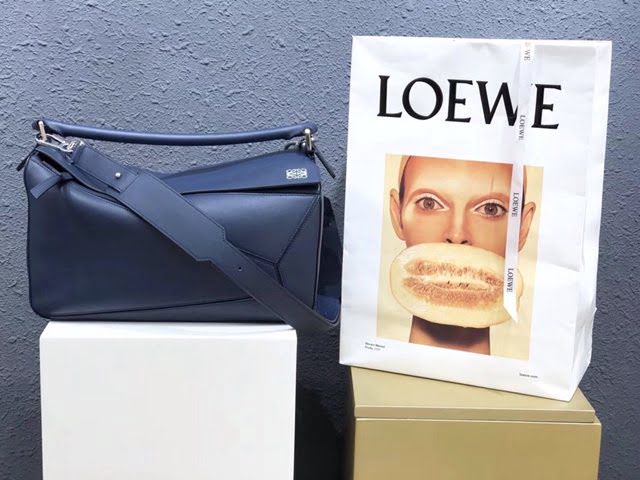 LOEWE包包 羅意威專櫃爆款Puzzle 銷量王大號幾何包 男女通用 大號10170  tcl1237