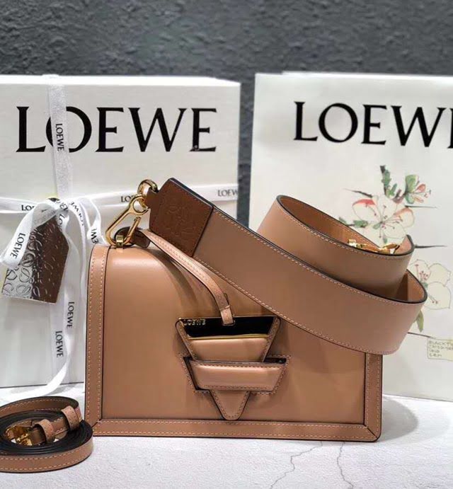 LOEWE包包 羅意威大號Barcelona雙肩帶三角包 10157  tcl1264