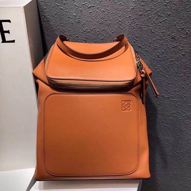 LOEWE包包 羅意威新款拼接雙肩包 羅意威男士後背包 325  tcl1308