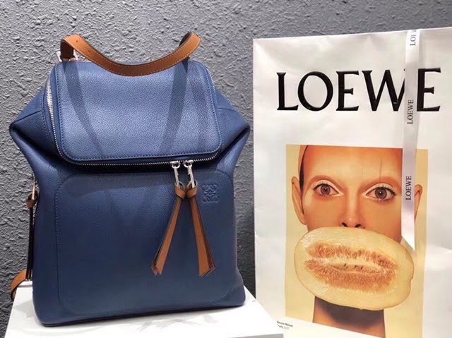 LOEWE包包 羅意威Goya Small Backpack 羅意威女士後背包 10257  tcl1344