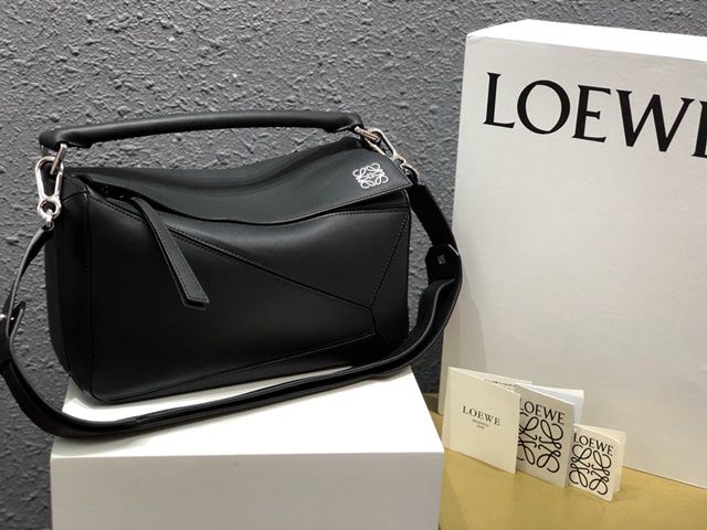LOEWE包包 羅意威中號Puzzle拼接手提斜挎包 10171  tcl1367