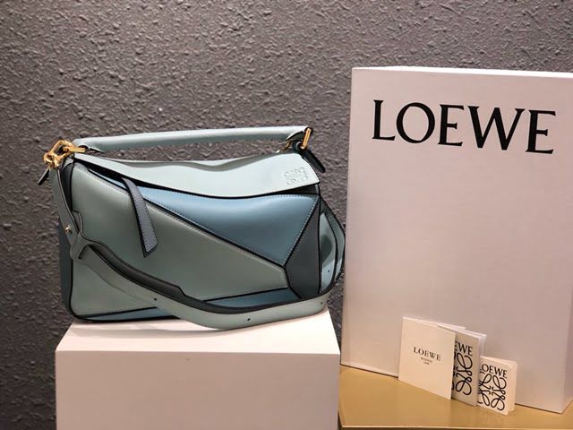 LOEWE包包 羅意威中號Puzzle拼接手提斜挎包 10171  tcl1370