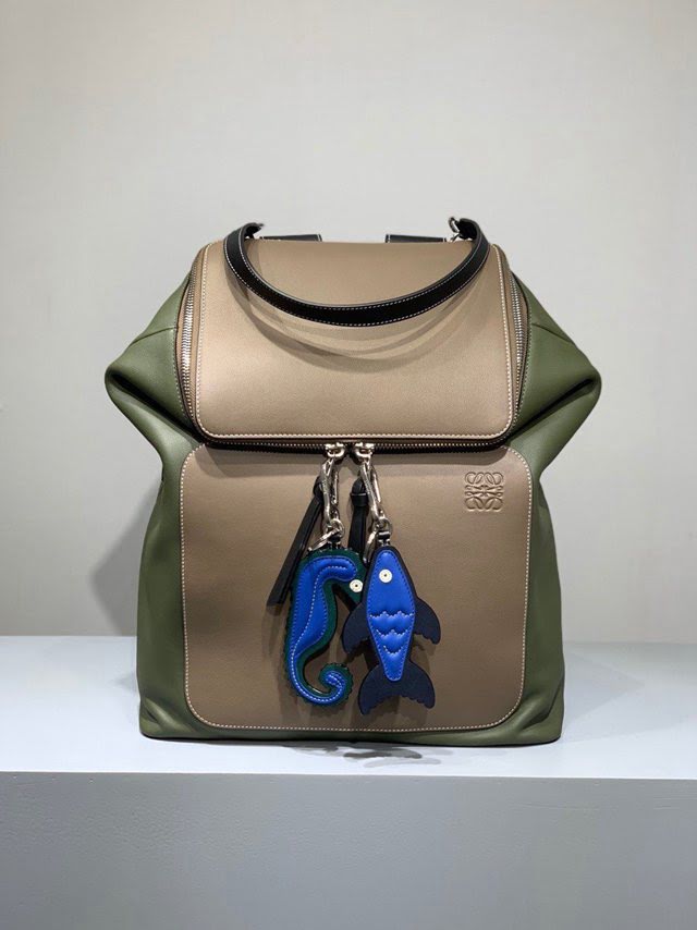 LOEWE男女通用包包 羅意威Goya系列雙肩書包  tcl1379