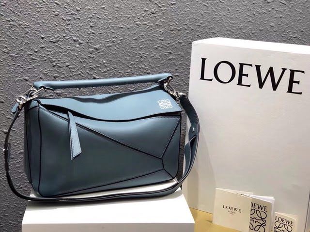 LOEWE經典爆款包包 羅意威中號Puzzle拼接手提斜挎包 10171  tcl1392