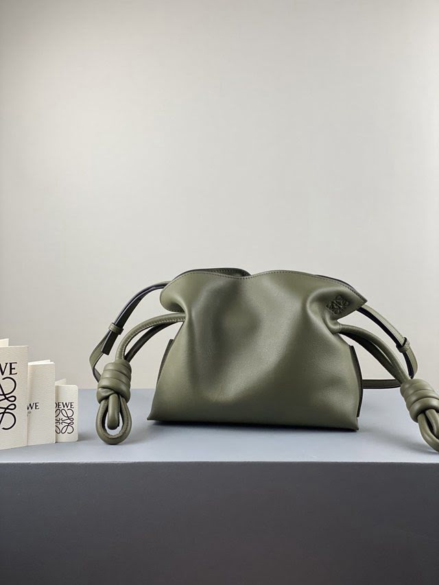 LOEWE包包 羅意威Flamenco繩結包 羅意威肩背斜挎手拿包 10855  tcl1405