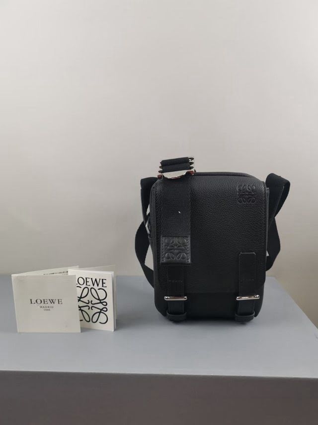 LOEWE包包 羅意威超小號Military Crossbody包包 羅意威肩背斜挎包 11355  tcl1424