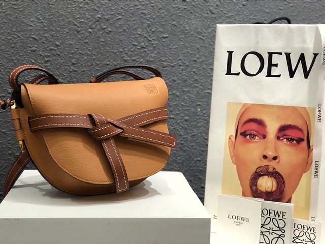 LOEWE包包 羅意威小號Gate馬鞍包 羅意威小挎包 10183  tcl1427