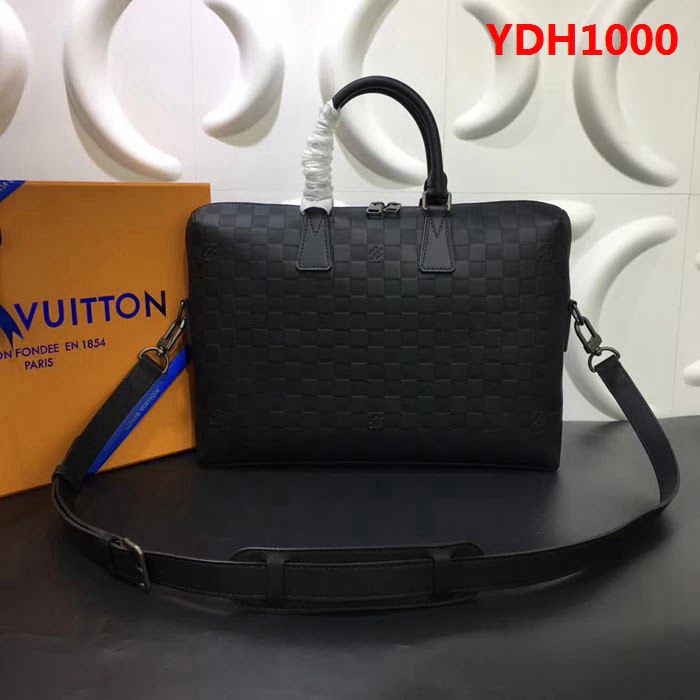 路易威登LV頂級原單 N41284 Porte-Documents Jour公事包Damier Infini牛皮 YDH1000