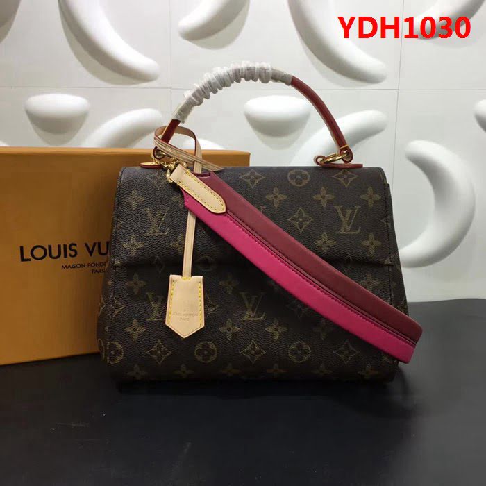 路易威登LV頂級原單2018新款 M42738 CLUNY BB商務手袋 YDH1030
