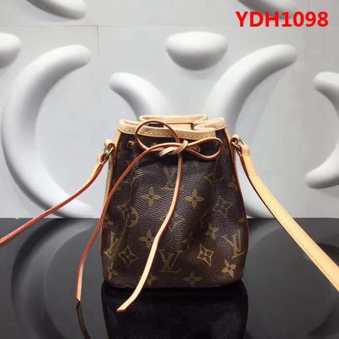路易威登LV頂級原單 經典Monogram帆布 Nano Lockit手袋 M41346 YDH1098