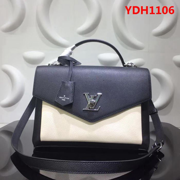 路易威登LV頂級原單2018新款54878牛皮單肩手提包 YDH1106