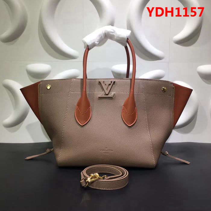 路易威登LV頂級原單2018新品Freedom小牛皮Tote手袋 M54844 YDH1157