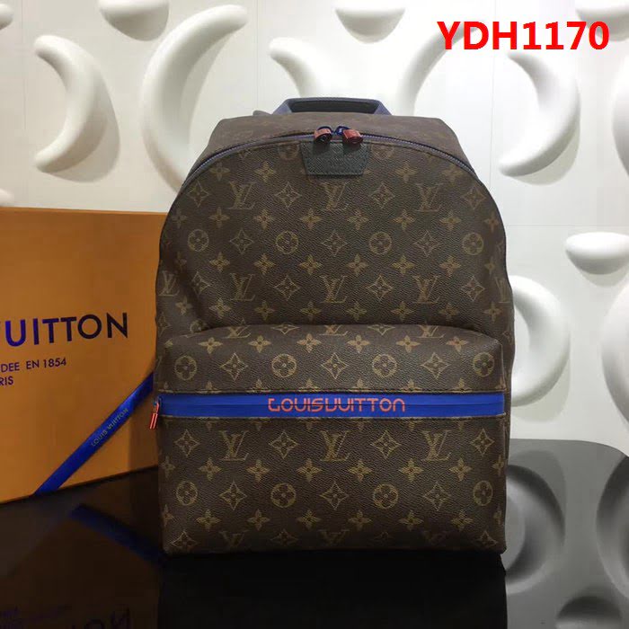 路易威登LV頂級原單M43849 2018新款Apollo雙肩包 經典LV旅行箱 YDH1170
