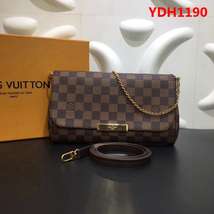 路易威登LV頂級原單N41290 Favorite手拿肩背鏈條包 YDH1190