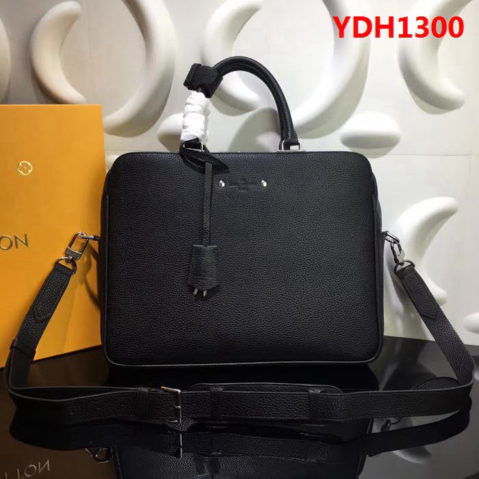 路易威登LV頂級原單M42680 全粒面Taurillon小牛皮手提肩背公事包 YDH1300