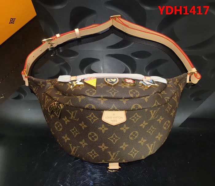 路易威登LV頂級原單M43644Louis Vuitton Paris彩色腰包 可單肩背挎或斜挎 YDH1417