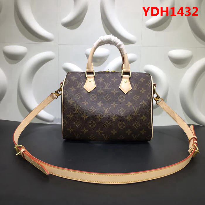 路易威登LV頂級原單Speedy25手袋 M40390枕頭小旅行包 輕巧經典 YDH1432