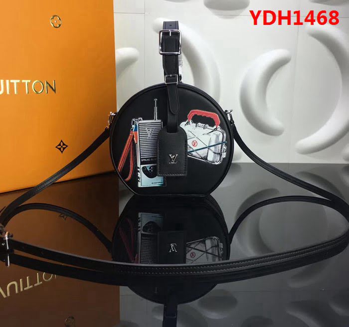 路易威登LV頂級原單 2018新款 M43659 驢家帽箱盒子包 YDH1468
