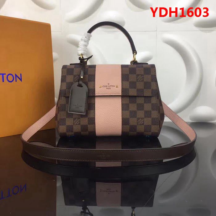 路易威登LV頂級原單N41073黑色Bond Street BB手提斜跨包 YDH1603