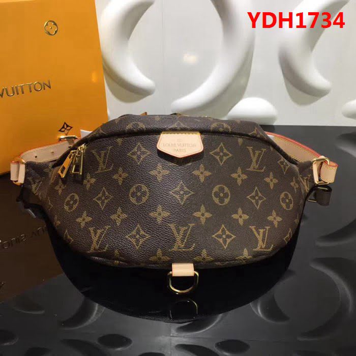 路易威登LV頂級原單M43644彩色腰包 飾有“路易威登LV Paris”皮質貼牌 YDH1734