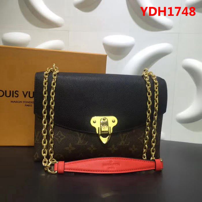 路易威登LV頂級原單SAINT PLACIDE M43715 金色鏈條手袋 YDH1748