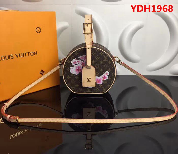 路易威登LV頂級原單M43513 PETITEBOITECHAPEAU經典手袋 YDH1968