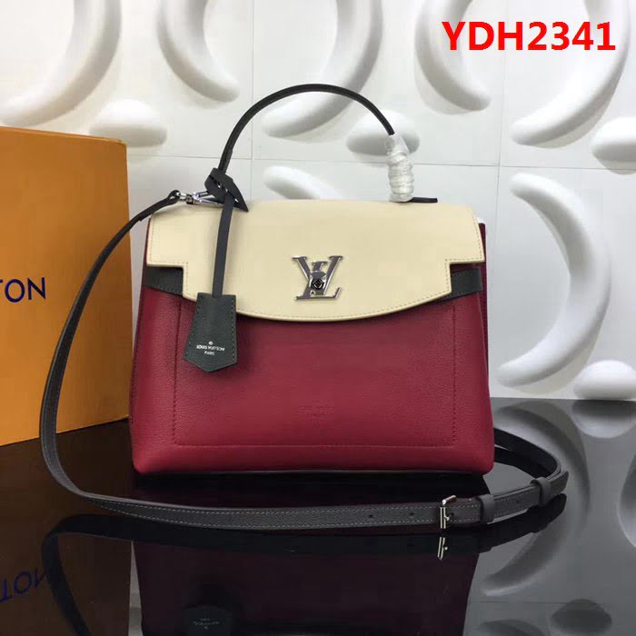 路易威登LV頂級原單M51395 Lockme Ever牛皮手提斜跨包 YDH2341