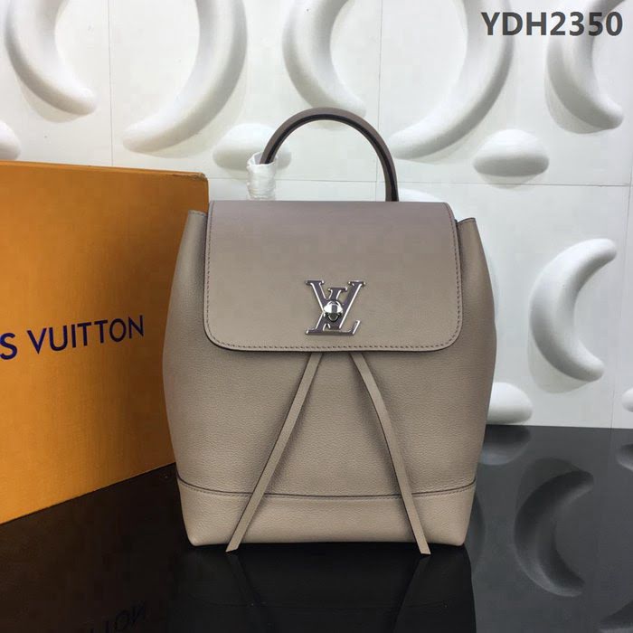 路易威登LV 頂級原單 Lockme系列背包 可作為手袋單挎於一肩 亦可背於雙肩 M41817  YDH2350