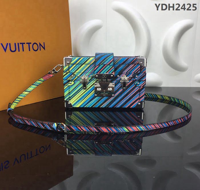 路易威登LV 頂級原單 M94215 經典款Petite Malle手袋 路易威登經典產品 精品小號包袋  YDH2425