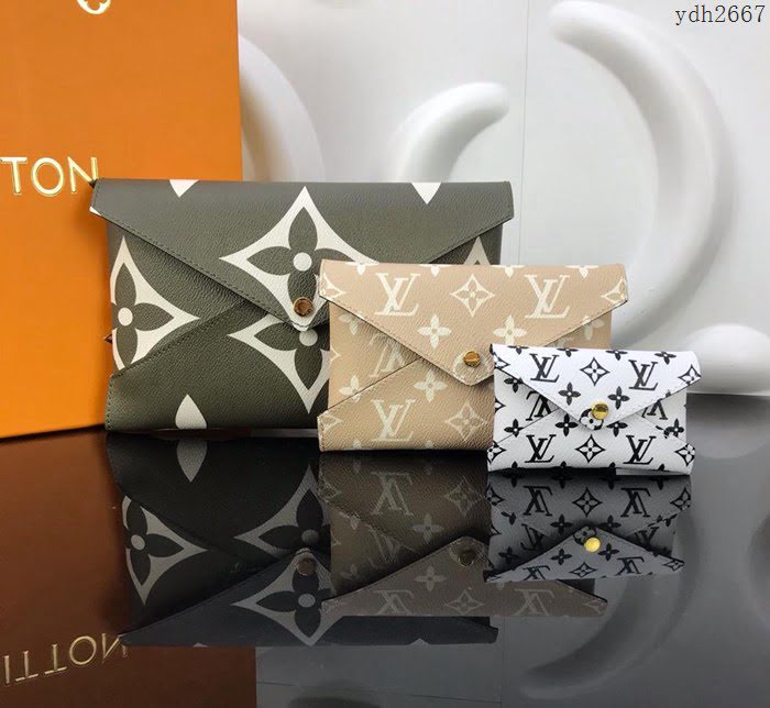 路易威登LV女包 頂級原單 M67600 Pochette Kirigami 手拿包 2019年夏季新款 大號信封式手袋  ydh2667