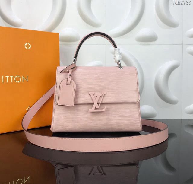 LV女包 M53694 芭蕾粉 頂級原單 路易威登單肩包 Grenelle小號手袋 LV斜挎女包  ydh2783