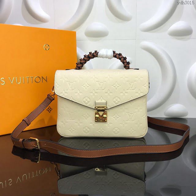 LV女包 M43941 2018年冬季款 路易威登Pochette Metis手袋 LV中號手袋 LV女單肩包 LV手腕包 LV郵差包  ydh3015