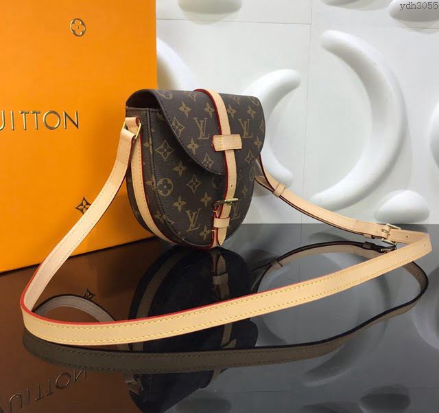 LV女包 M45443 路易威登馬鞍包 LV經典款女單肩包 LV百搭款小挎包  ydh3055
