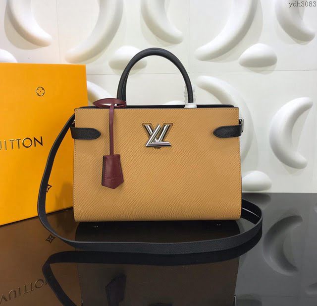 LV女包 路易威登TwistTote手袋 Epi粒紋牛皮 LV斜挎女包 LV單肩包 LV手提包 LV手腕包  ydh3083
