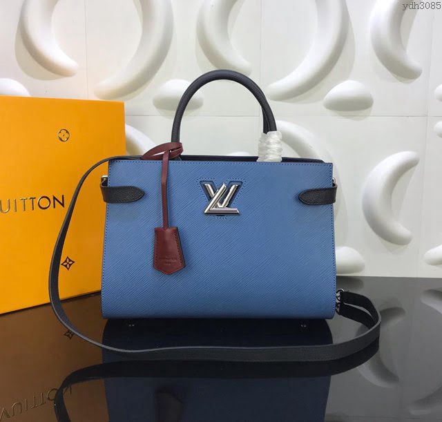 LV女包 路易威登TwistTote手袋 Epi粒紋牛皮 LV斜挎女包 LV單肩包 LV手提包 LV手腕包  ydh3085