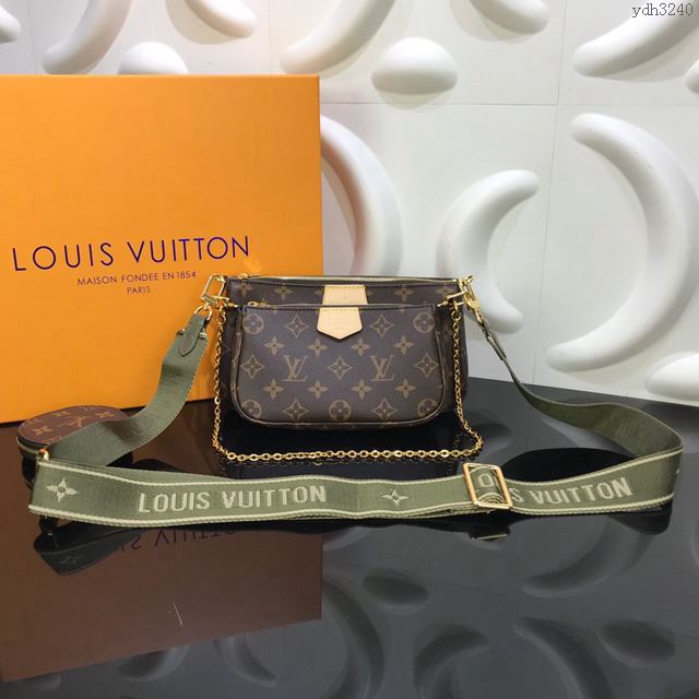 LV包 LV女包 Favorite三件套手袋 LV麻將包 LV單肩斜挎包  ydh3240