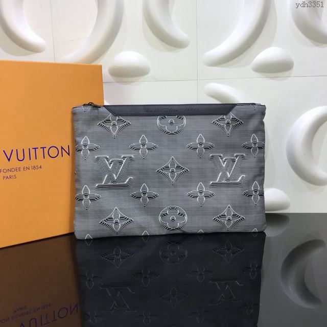 LV包 LV手包 M68777 LouisVuitton2054系列 雙面手拿包 LV新款帆布手包  ydh3351