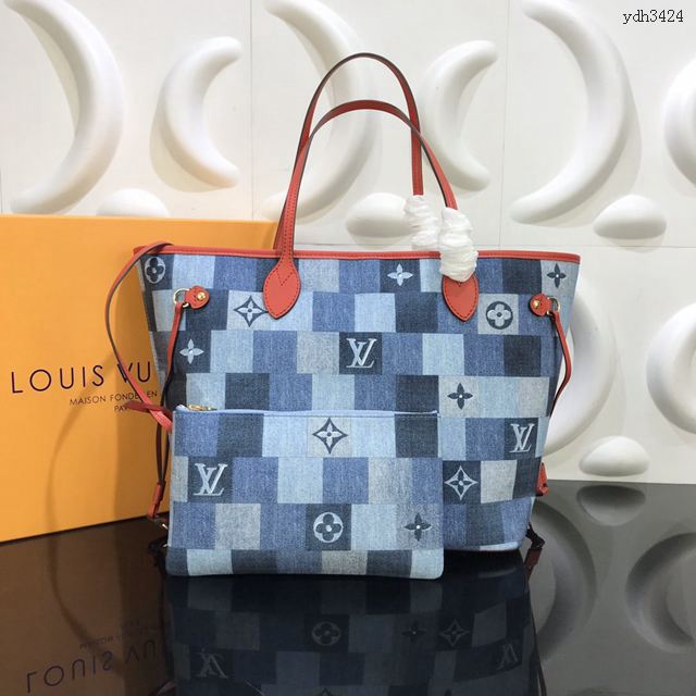 LV包 lv手拎女包 M44981 Neverfull手袋 lv新款女購物包 lv子母包  ydh3424