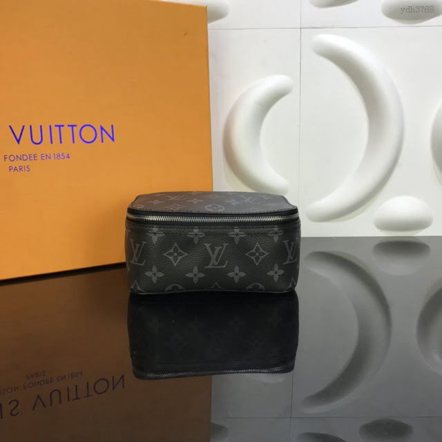 路易威登LV包包 Packing Cube小號手袋 lv新款黑花小號收納包  ydh3768