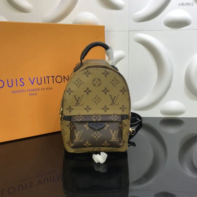 路易威登LV雙肩包 M44873 新潮雙肩包 lv新款迷你女士後背包  ydh3802