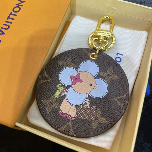 LOUIS VUITTON專櫃新款包包 路易威登Illustre Vivienne Funfair Xmas包飾 LV動物印花鑰匙扣  ydh4046