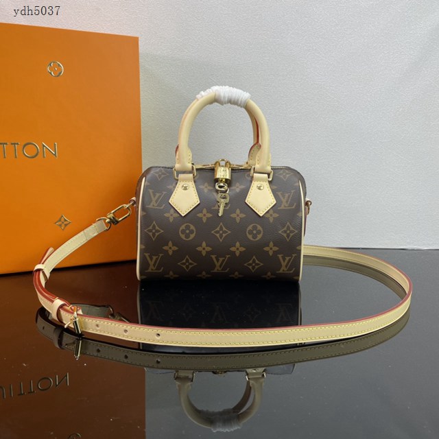 Lv路易威登2023專櫃新款Speedy Bandoulière20手袋 LV老花手提包 M46234 ydh5037