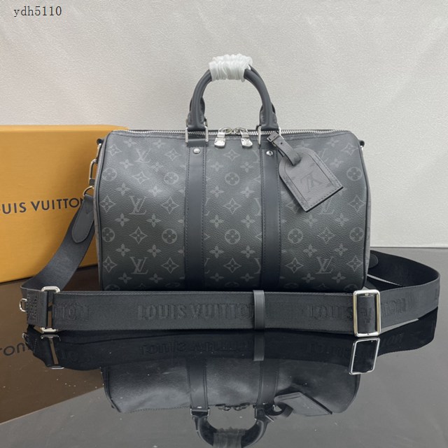 Lv路易威登2023專櫃新款Keepall Bandoulière35手袋 LV男士手提旅行袋 M46655 ydh5110