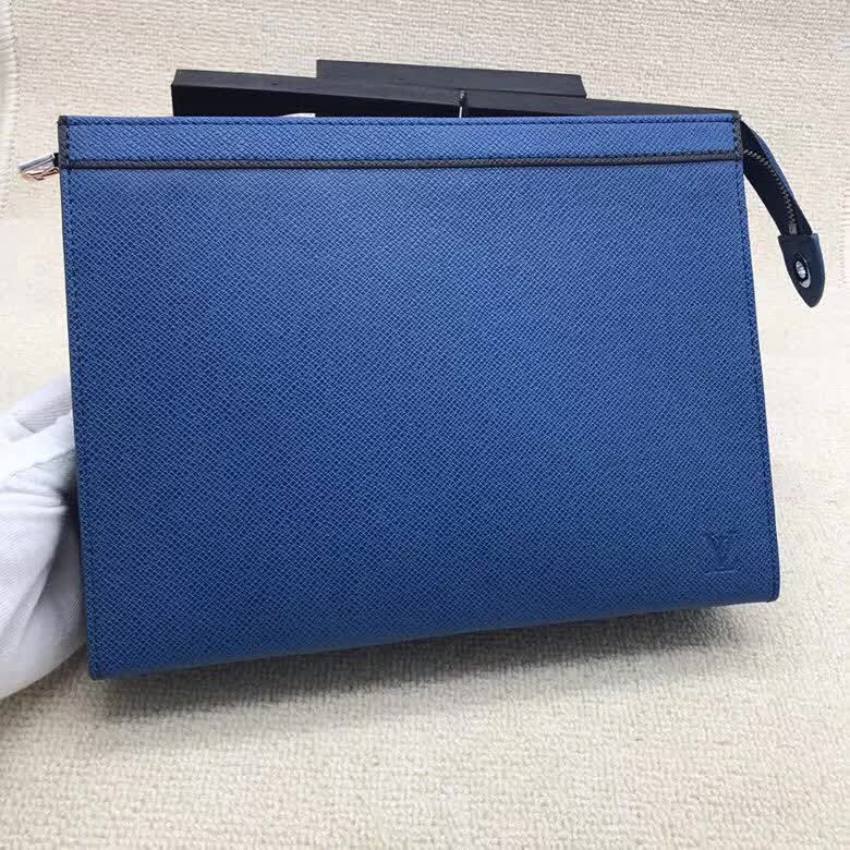 路易威登LV頂級原單 M30575路易威登PochetteVoyage手袋原版複刻手拿包 ZY1057