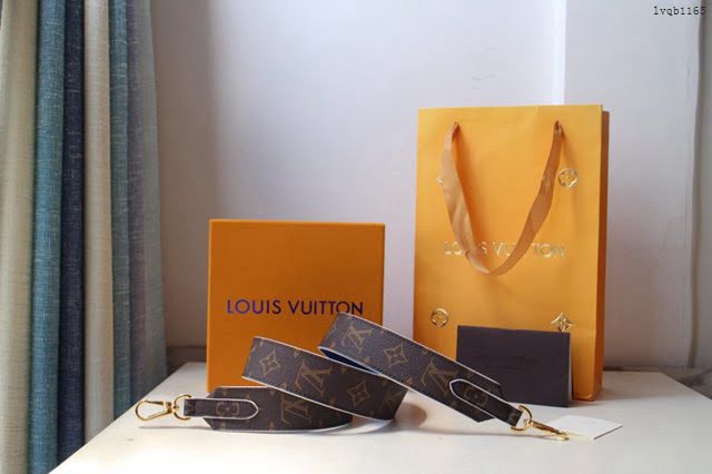 lv肩帶 J02330 MONOGRAM肩帶 lv老花配皮肩帶  lvqb1165